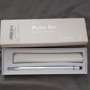 STYLUS Pen in Silver and White
